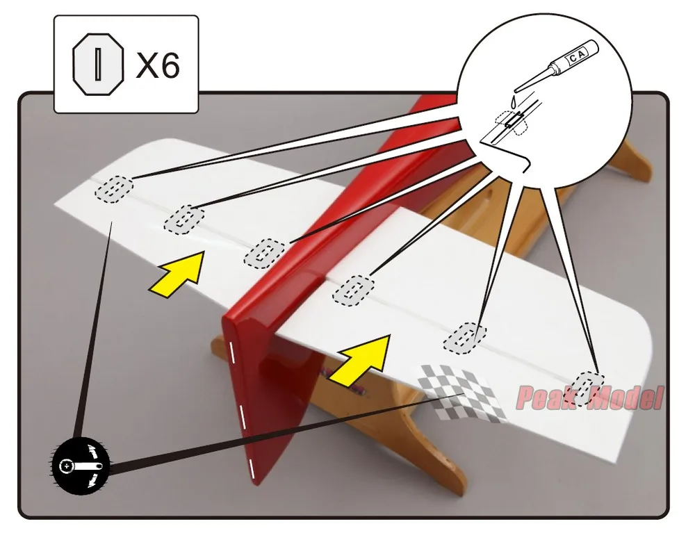 10pcs/lot Paper Hinges /hinge  - Brushless Motor Thrust Test Stand ulasan dan harga