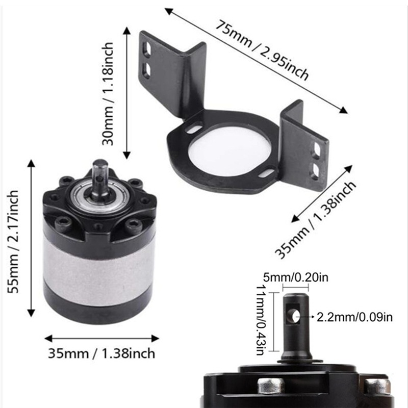 1:17 Planetary Gear Ratio Gear - Brushless Motor Thrust Test Stand ulasan dan harga